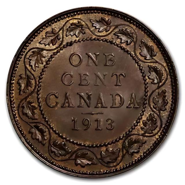 1913 カナダ ラージ セント ジョージ V AU