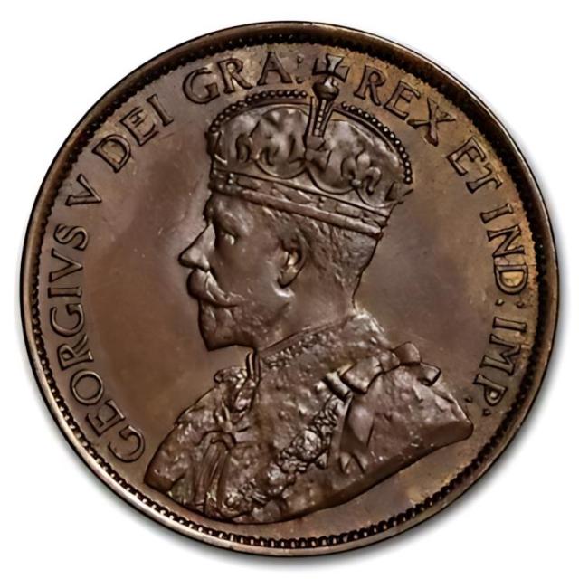 1913 カナダ ラージ セント ジョージ V AU