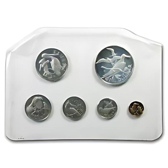 1973年イギリス領ヴァージン諸島　プルーフ貨幣セット　フランクリンミント 送料無料】1973年イギリス領ヴァージン諸島/プルーフ貨幣セット/英領