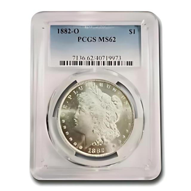 1882-O モルガン ドル MS-62 PCGS