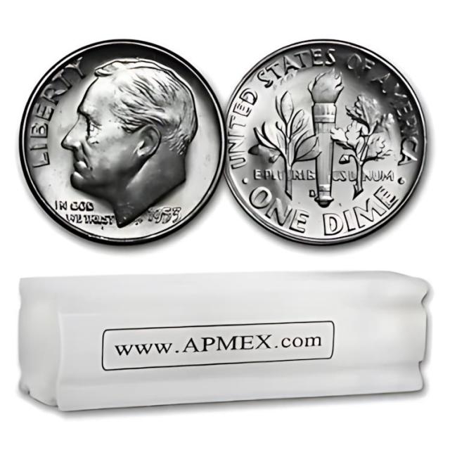 マーキュリーダイム銀貨 50枚1ロール マーキュリー ダイムズ