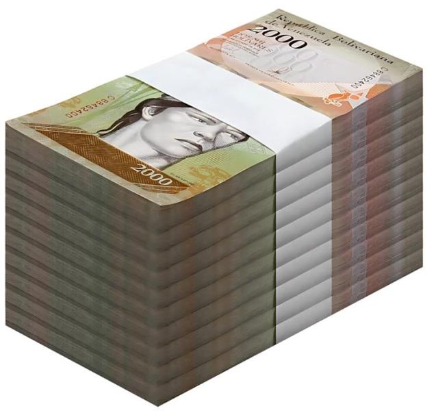 ベネズエラ 旧貨幣セット 3000枚セット ベネズエラ100万ボリバル 紙幣 ×30