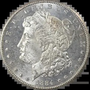 1883年-CC モーガン銀貨 希少カーソンシティコイン 1890年CC