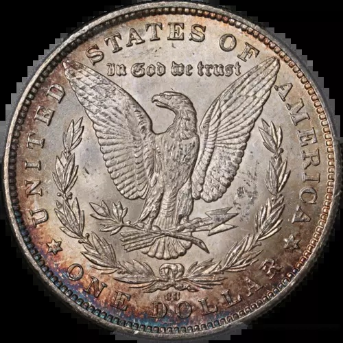 1891-CC モーガン シルバー ダラー PCGS MS63 ナイス アイ アピール ストロング ストライク