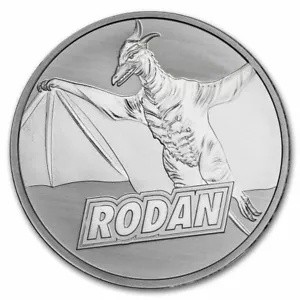 ??? $2 2024 1??? 999 ???? ??? / ??? BU / BU- Niue $2 2024 1 oz 999 Silver Godzilla / Rodan BU / BU-の通販は