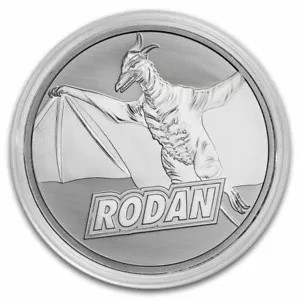 ??? $2 2024 1??? 999 ???? ??? / ??? BU / BU- Niue $2 2024 1 oz 999 Silver Godzilla / Rodan BU / BU-の通販は