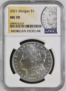 2021-P NGC MS70 モーガン シルバー ダラー フィラデルフィア 025