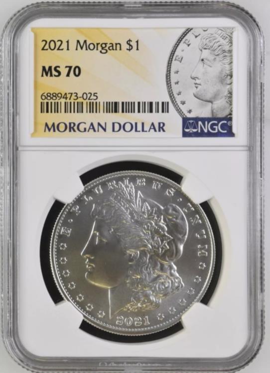 2021-P NGC MS70 モーガン シルバー ダラー フィラデルフィア 025