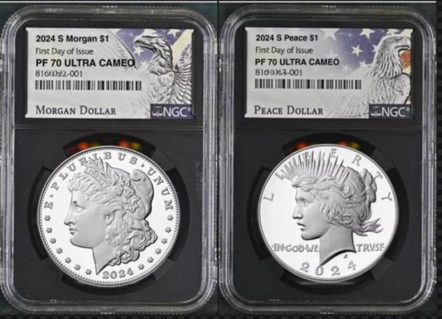 2023-S プルーフ ピース シルバー ダラー コイン NGC PF70