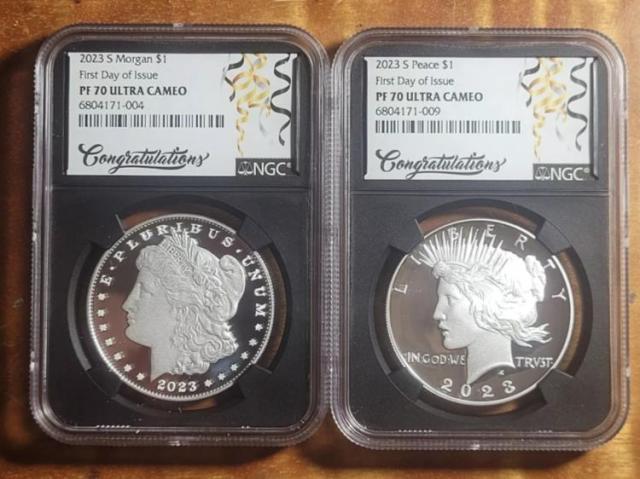 2024 モルガン & ピース ダラー リバースプルーフ 2セット 銀貨 2024 モルガン & ピース ダラー リバースプルーフ 2コインセット
