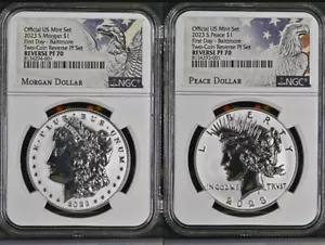 REVERSE PF70リバースプルーフNGC 2023年 バッファロー 銀貨 2023-S