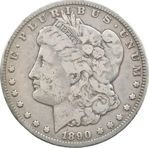 1890年CC アメリカ合衆国カーソンシティ造幣局モーガンドル銀貨 1890年 モルガン ダラー 銀貨 1ドル シルバー コイン モルガン