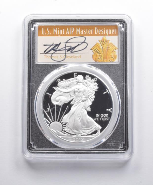 PR70DCAM 2019-W アメリカン シルバー イーグル FDOI D.C. サイン