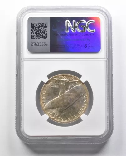 NGC MS64』クリーブランド100周年記念銀貨(1936年) NGC MS64