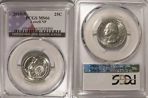 2019 S ローウェル NP クォーター 25c PCGS MS66