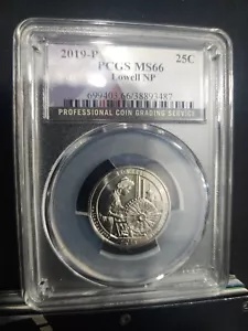2019 P ローウェル NP クォーター PCGS MS66