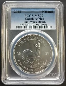 高級銀貨 - 2021年南アフリカ クルーガーランド - 1オンス - BU