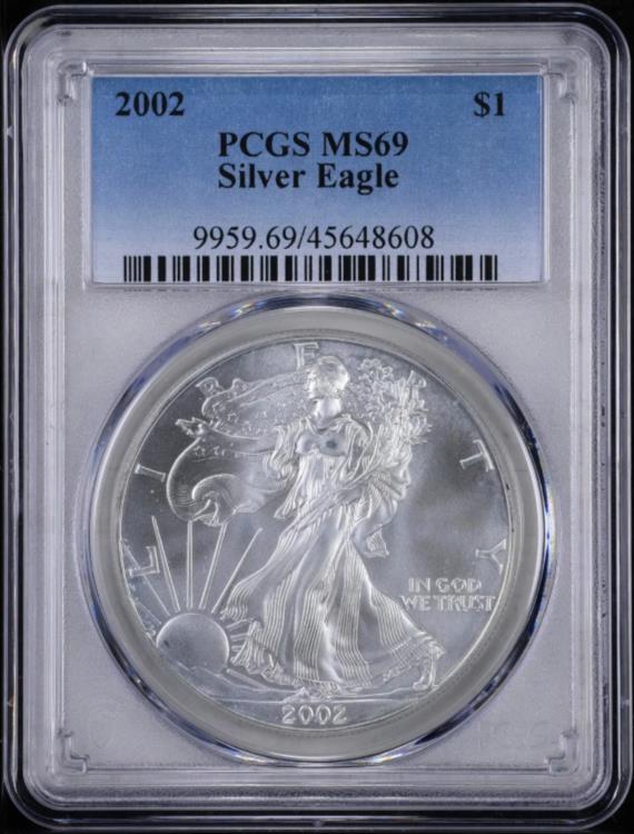 アメリカ　イーグル銀貨　PCGS シルバーイーグル　MS69 2025年 銀貨 アメリカ イーグル銀貨 PCGS シルバーイーグル MS69 2025年 銀貨