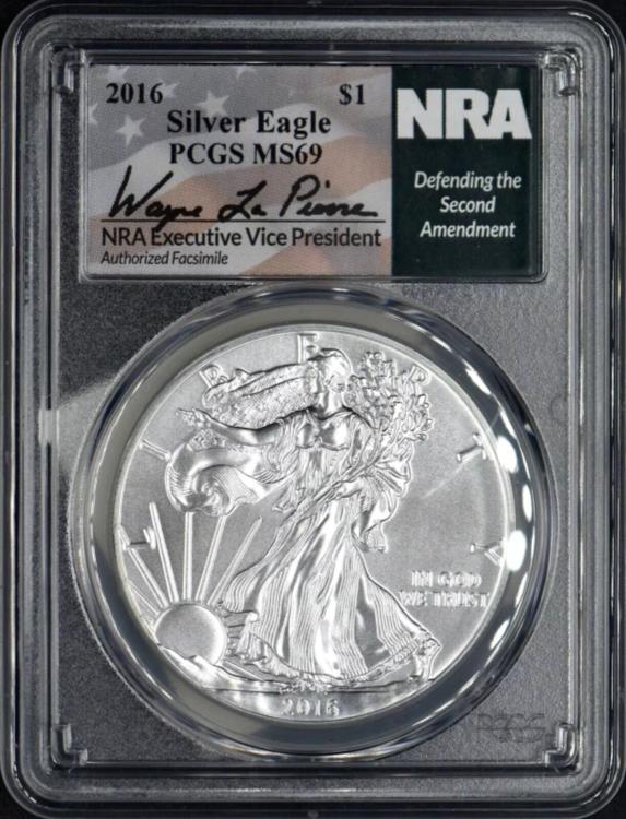【値下げ MS69】シルバーイーグル銀貨 (純銀)   2016  NGC 楽天市場】2016 アメリカン シルバー イーグル MS-69 NGC : 世界