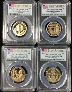 2024-S PCGS PR69 ~ 4 コインイノベーションドルプルーフセットファーストストライク #Sa491 スポット