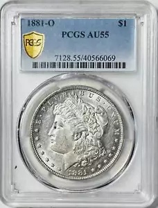 1896 モーガン シルバー ダラー $1 コイン AU 詳細