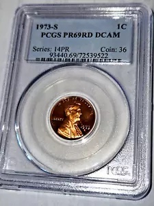 1973S リンカーン セント PCGS PR69RD DCAM