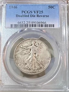 1946-S ウォーキング・リバティ・ハーフダラー PCGS MS 65 1944