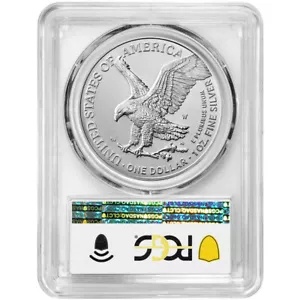 2022-W 光沢仕上げ $1 アメリカン シルバー イーグル PCGS SP69