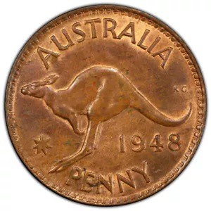 Australia half penny - Etsy 日本