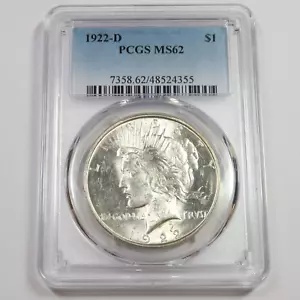 アメリカピースダラー1ドル銀貨（1922年）コンチョ アメリカ 1ドル