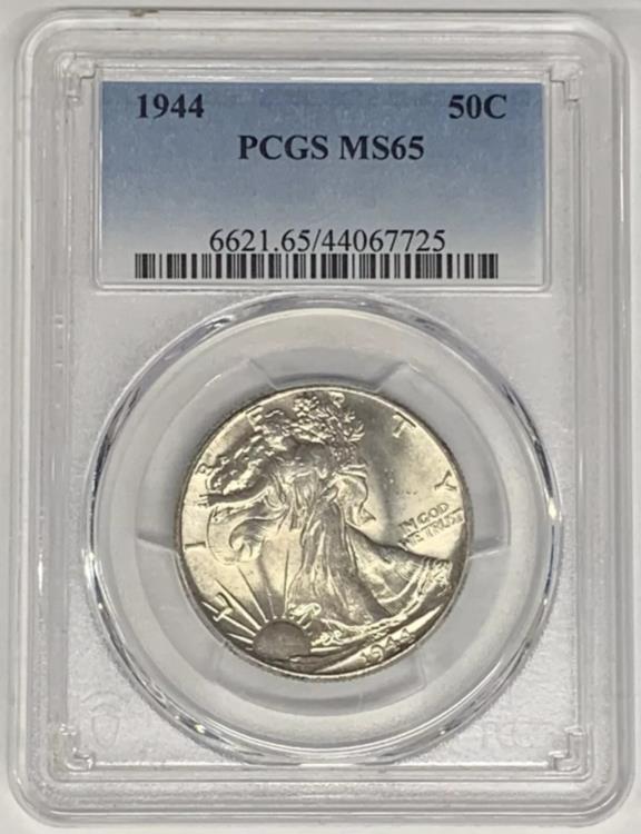 USA アメリカ 1944D NGC-AU58　50C ウォーキングリバティ USA アメリカ 1944D NGC-AU58 50C ウォーキングリバティ USA アメリカ