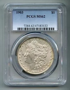 1903-O PCGS MS62 モルガン シルバー ダラー 1903 O PCGS MS62