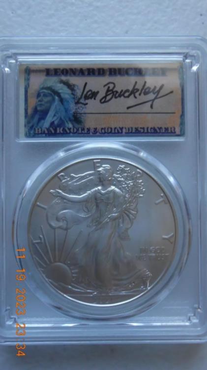 2021 $1 アメリカン シルバー イーグル 1 オンス PCGS MS70 FS 1