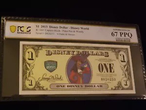2013 $1 キャプタン フック PCGS 67 PPQ