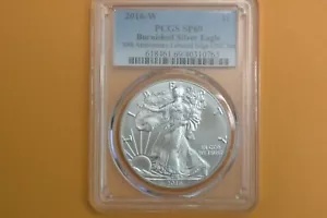 2016 W バーニッシュシルバー イーグル PCGS SP69 アニュアル ドル シルバー イーグル UNC セット