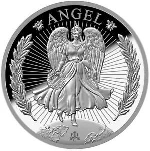LUCKY ANGEL 2023 1ポンド1オンス純銀プルーフコイン - セントヘレナ
