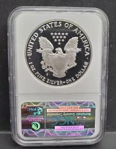 1990 S プルーフ シルバー イーグル NGC PF69 ウルトラ カメオ アート・美術品・骨董品