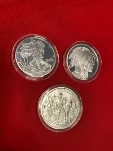 3 オンス ピュア ファイン トロイ シルバー 999 SMI プロスペクター