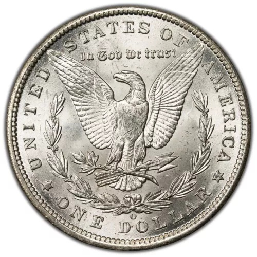 米国 1898 $1 モルガン ダラー銀貨 - BU