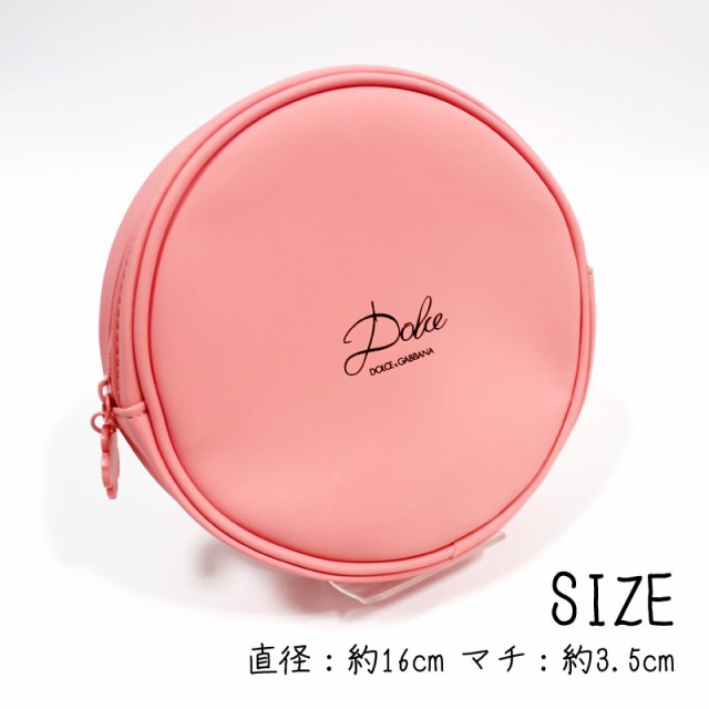 ドルチェ ガッバーナ ラウンド ポーチ パステルピンク Dolce Gabbana Round Pouch Pink ノベルティ の通販はau Pay マーケット アクアブーケ