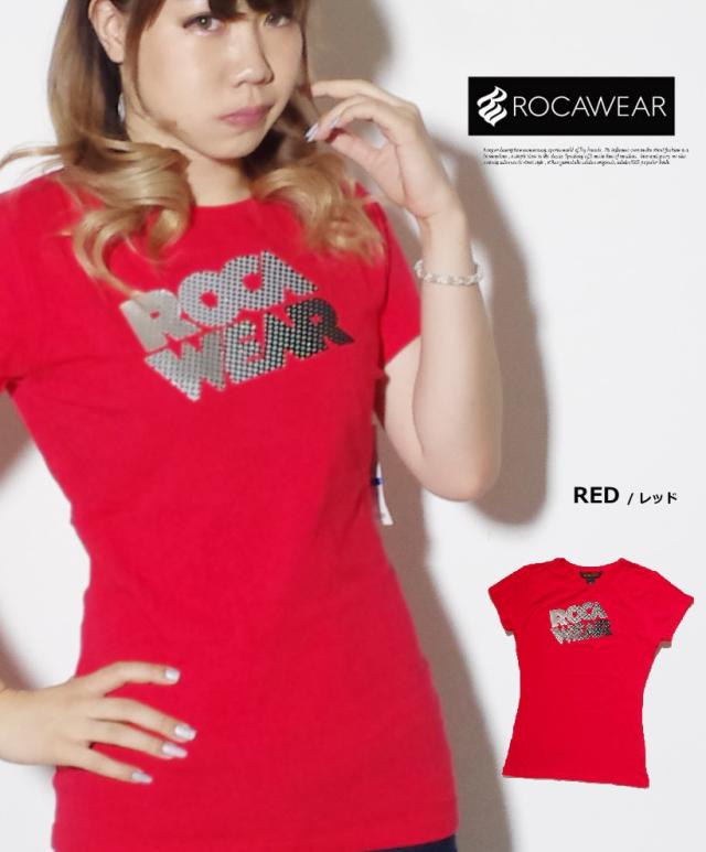 ロゴ Tシャツ レディース 半袖 ゆったり 大きいサイズ カーキ レッド 赤 Bガール ファッション Roca Wearの通販はau Pay マーケット 7000円以上で送料無料 Djドリームス