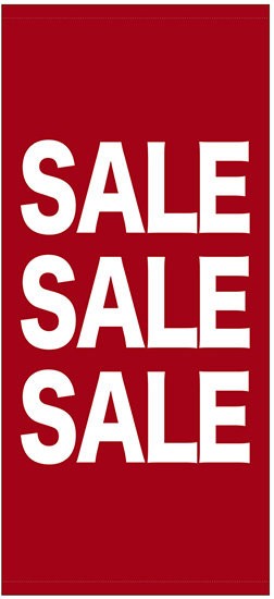 送料無料 フルカラー店頭幕 懸垂幕 Sale Sale Sale 素材 ターポリン 販促pop 店外 店頭ポップ の通販はau Pay マーケット 看板 店舗用品のサインモール Au Pay マーケット店