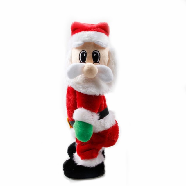 子供のための電気おもちゃのクリスマスサンタクロースフィギュアツイストヒップtwerking歌うおもちゃの通販はau Pay マーケット キキ屋