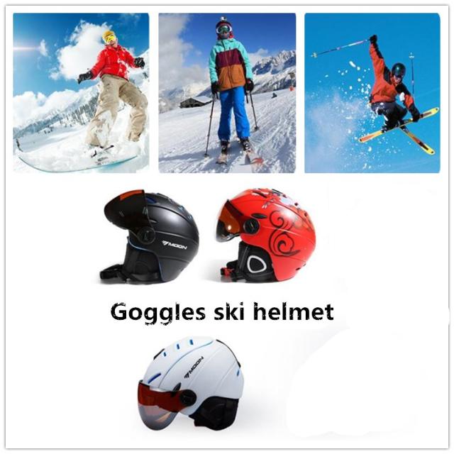 スキーヘルメットゴーグル一体型のpc Epsアダルトスキーヘルメット屋外スポーツスノーボード スケートボードヘルメットの通販はau Pay マーケット キキ屋