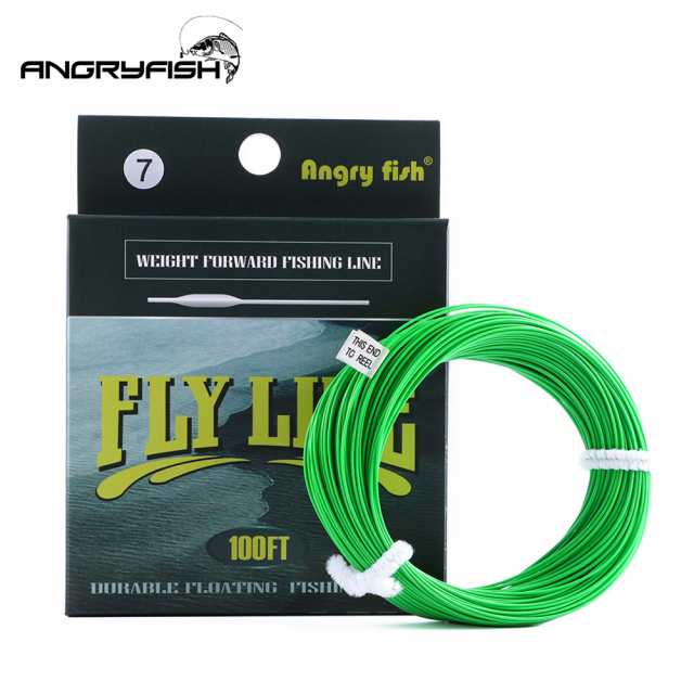 Angryfish Wf 5f 6f 7f 100ftドローイングフライフィッシングラインウェイトフォワードフローティングナイロンバッキング ラインティの通販はau Pay マーケット キキ屋