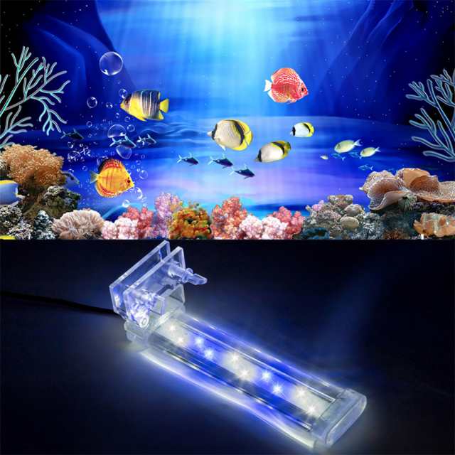 Ledランプ魚タンククリスタルled水族館クリップライト植物水族館魚タンクランプ照明ヨーロッパ標準を成長させるの通販はau Pay マーケット キキ屋