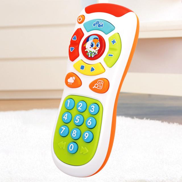 電動クリック カウントリモコンおもちゃライト ミュージックキッズアーリーラーニング教育玩具の通販はau Pay マーケット キキ屋