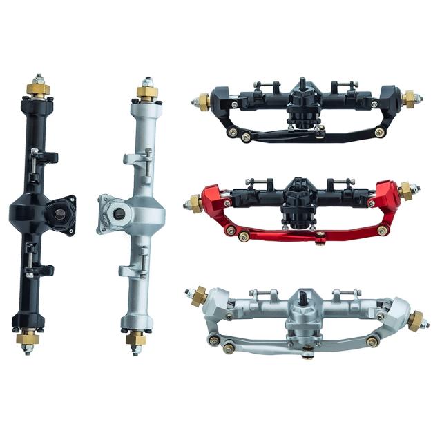 金属製フロント/リアブリッジアセンブリ1/24シミュレーションモデルアキシャルScx2490081アルミニウム合金アクスルの通販は 5,754円