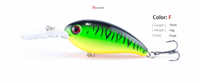 淡水海水10cm 14g Abs釣りルアー偽餌魚泳ぎの通販はau Pay マーケット Blue Field