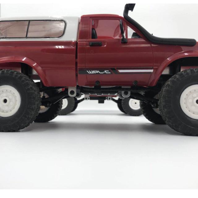 アクセサリー装着品　1/16オフロードRC　WPL　C24レッド WPL JAPAN ラジコン ラジコンカー オフロード 1/16 C24 RCカー